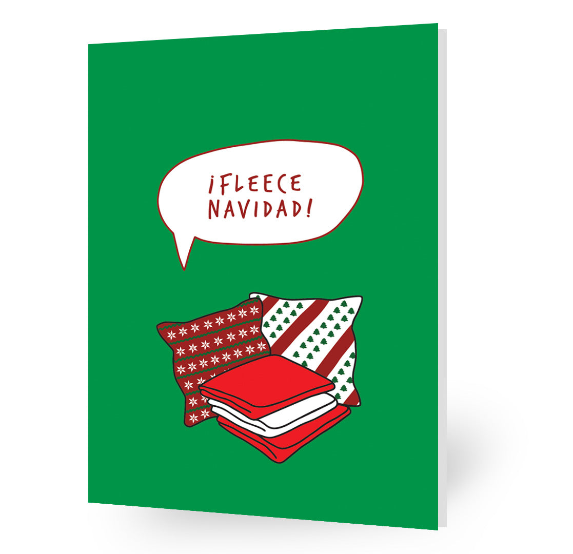 Fleece Navidad - Christmas Card & Donation